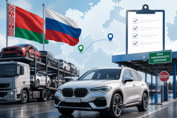 Как привезти автомобиль через Беларусь в Россию в 2026 году