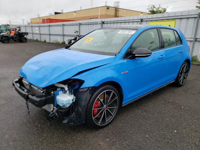 Volkswagen Golf GTI VII Рестайлинг 2021