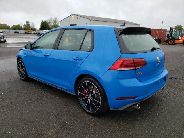 Volkswagen Golf GTI VII Рестайлинг 2021