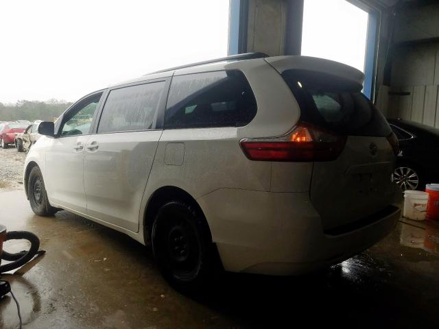 Toyota Sienna III Рестайлинг 2017
