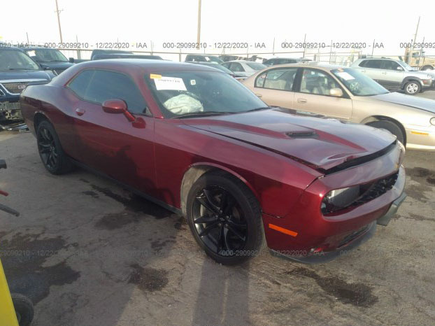 Dodge Challenger III Рестайлинг 2 2018