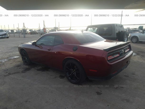 Dodge Challenger III Рестайлинг 2 2018