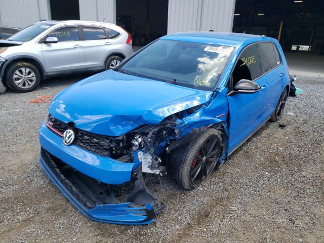 Volkswagen Golf GTI VII Рестайлинг 2021