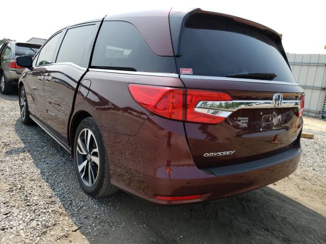 Honda Odyssey V Рестайлинг 2019
